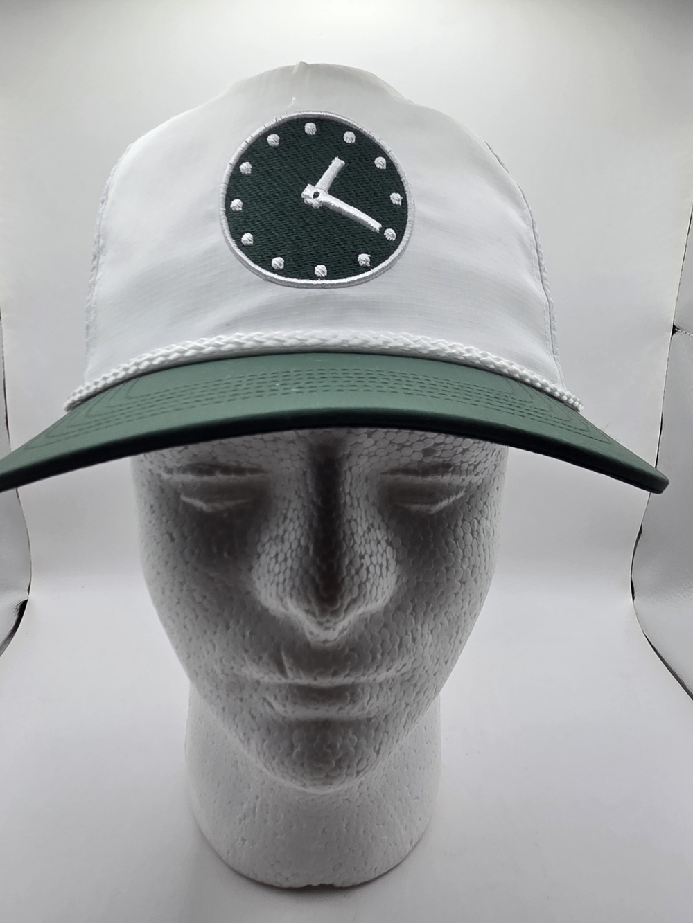 Chicago Cubs White/Green Wrigley Clock '47 Hitch Rope Adjustable Hat